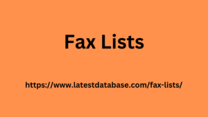 Fax Lists