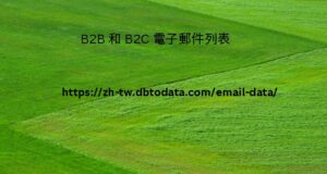 B2B 和 B2C 電子郵件列表